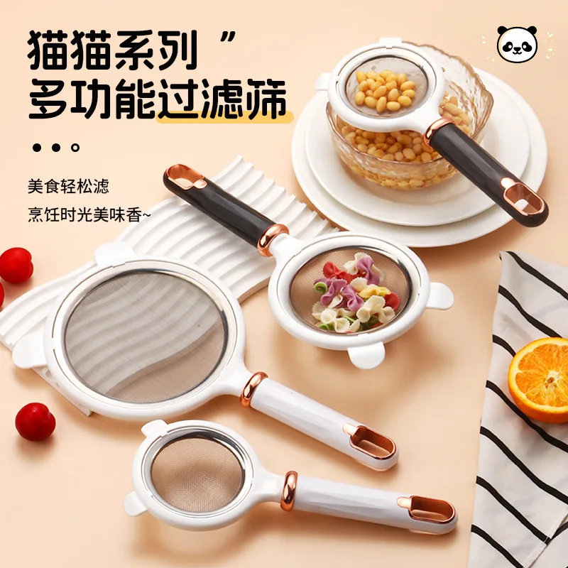 Creative 304 Stainless Steel Colander Foam Spoon Household Strainer Kitchen Spoon with Hook Mesh Drain
Creative 304 Stainless Steel Colander Foam Spoon Household Strainer Kitchen Spoon with Hook Mesh Drain