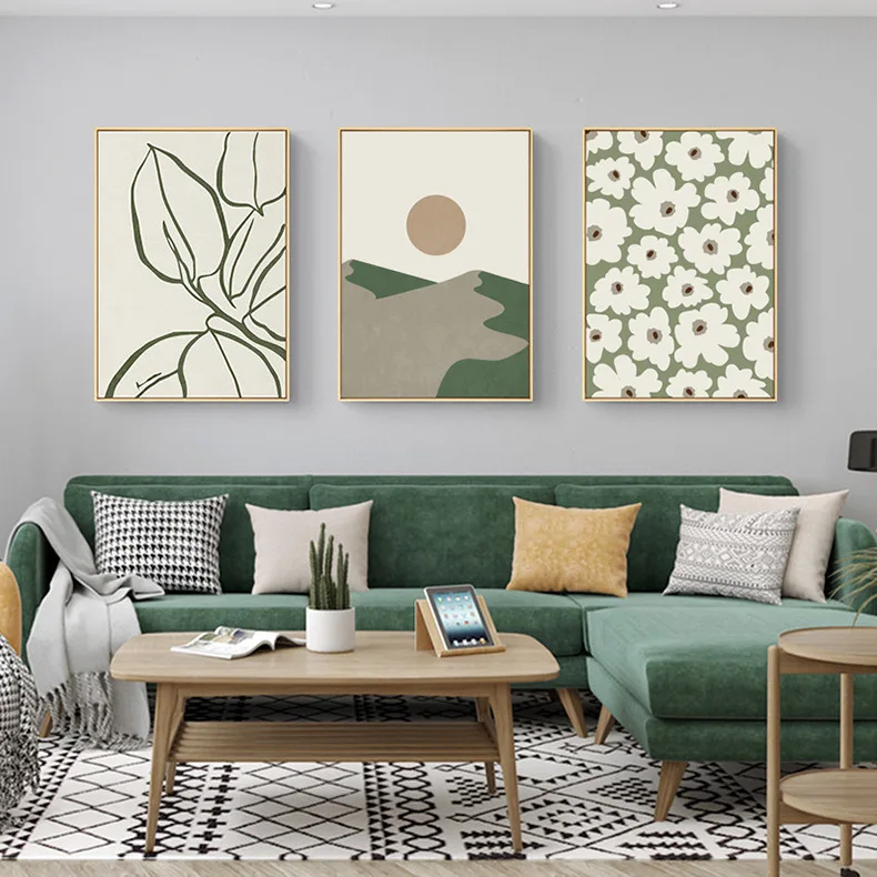 Modern niche Morandi art decorative painting cream wind living room dining room study canvas painting
Modern niche Morandi art decorative painting cream wind living room dining room study canvas painting