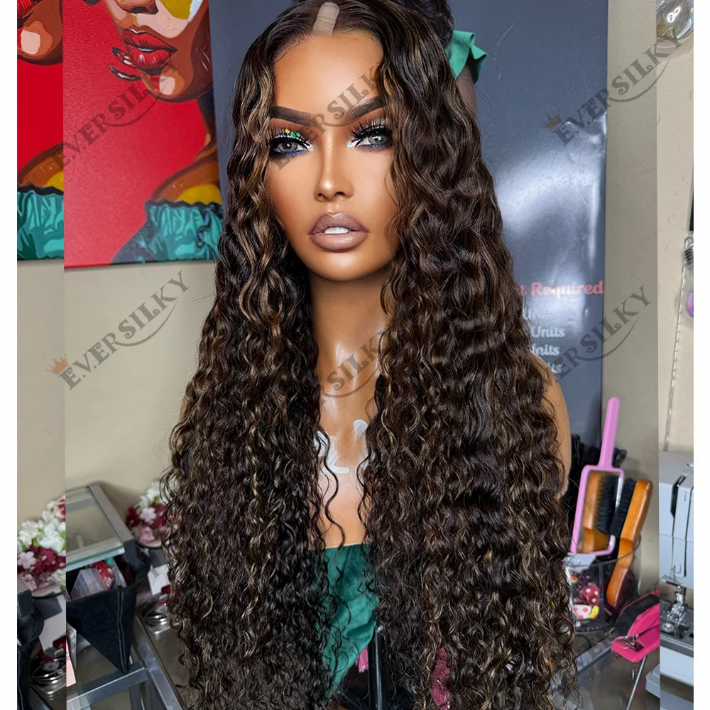 Highlight Light Blonde Bouncy Curly Brown Black V Part Wigs 100% Human Hair Adjustable Full Machine Made Glueless U Shape Wigs
Highlight Light Blonde Bouncy Curly Brown Black V Part Wigs 100% Human Hair Adjustable Full Machine Made Glueless U Shape Wigs