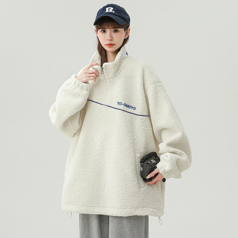 Мужская зимняя куртка из овечьей шерсти с капюшоном на молнии, утепленная, повседневная, теплая, модная, брендовая, хлопковая одежда для пар, молодежная, для отдыха
Мужская зимняя куртка из овечьей шерсти с капюшоном на молнии, утепленная, повседневная, теплая, модная, брендовая, хлопковая одежда для пар, молодежная, для отдыха