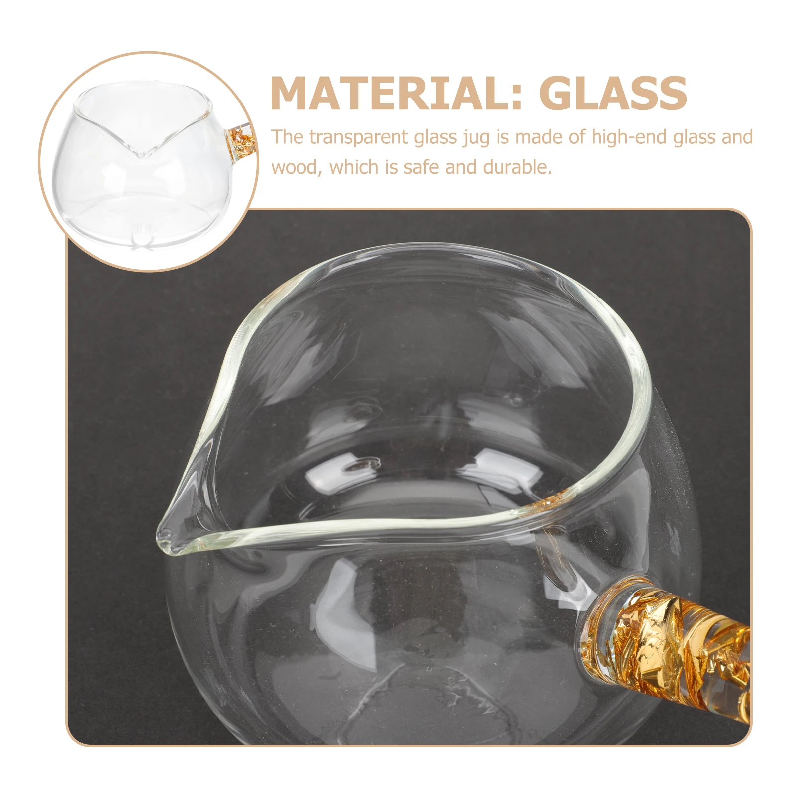 Glass Pitcher Long Handle Multi-Functional Coffee Pitcher Beverage Jug Practical Tea Dispenser Household Tea Cup
Glass Pitcher Long Handle Multi-Functional Coffee Pitcher Beverage Jug Practical Tea Dispenser Household Tea Cup