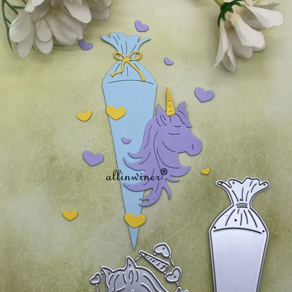 Candy box bow Unicorn Metal Cutting Dies for DIY Scrapbooking Album Paper Cards Decorative Crafts Embossing Die Cuts
Candy box bow Unicorn Metal Cutting Dies for DIY Scrapbooking Album Paper Cards Decorative Crafts Embossing Die Cuts