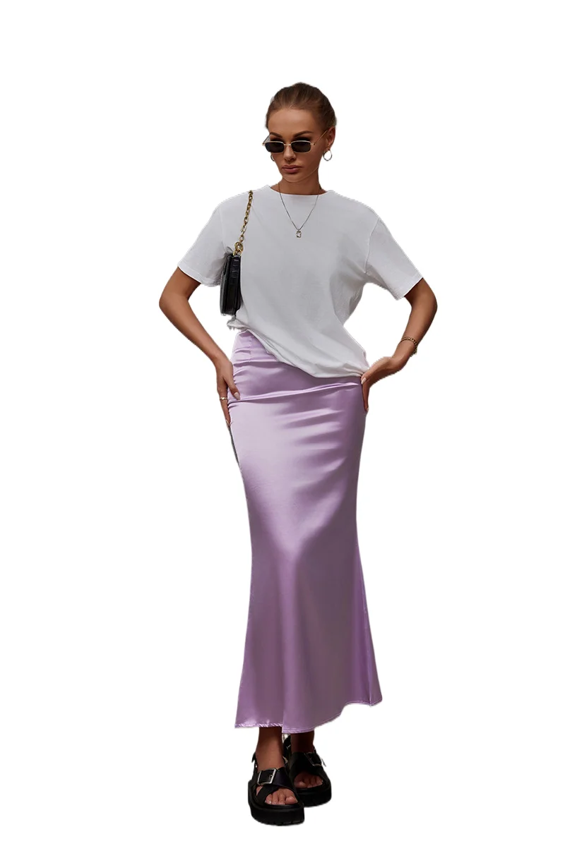 Luxury Satin Casual Solid Slim Long Skirt Casual Trend Thin Dress Woman Clothes Office Lady French Fishtail New In Streetweart
Luxury Satin Casual Solid Slim Long Skirt Casual Trend Thin Dress Woman Clothes Office Lady French Fishtail New In Streetweart