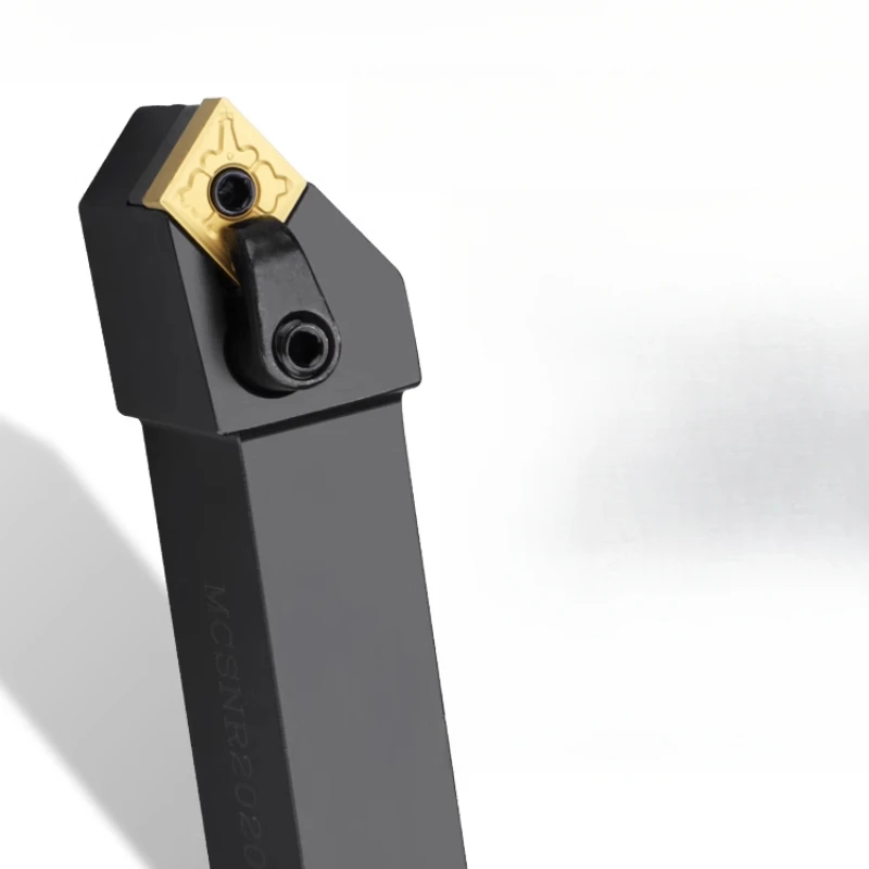 Cylinder tool numerical control turning tool, main angle 45 degrees, compound tool holder MCSNR2020K12 diamond blade
Cylinder tool numerical control turning tool, main angle 45 degrees, compound tool holder MCSNR2020K12 diamond blade