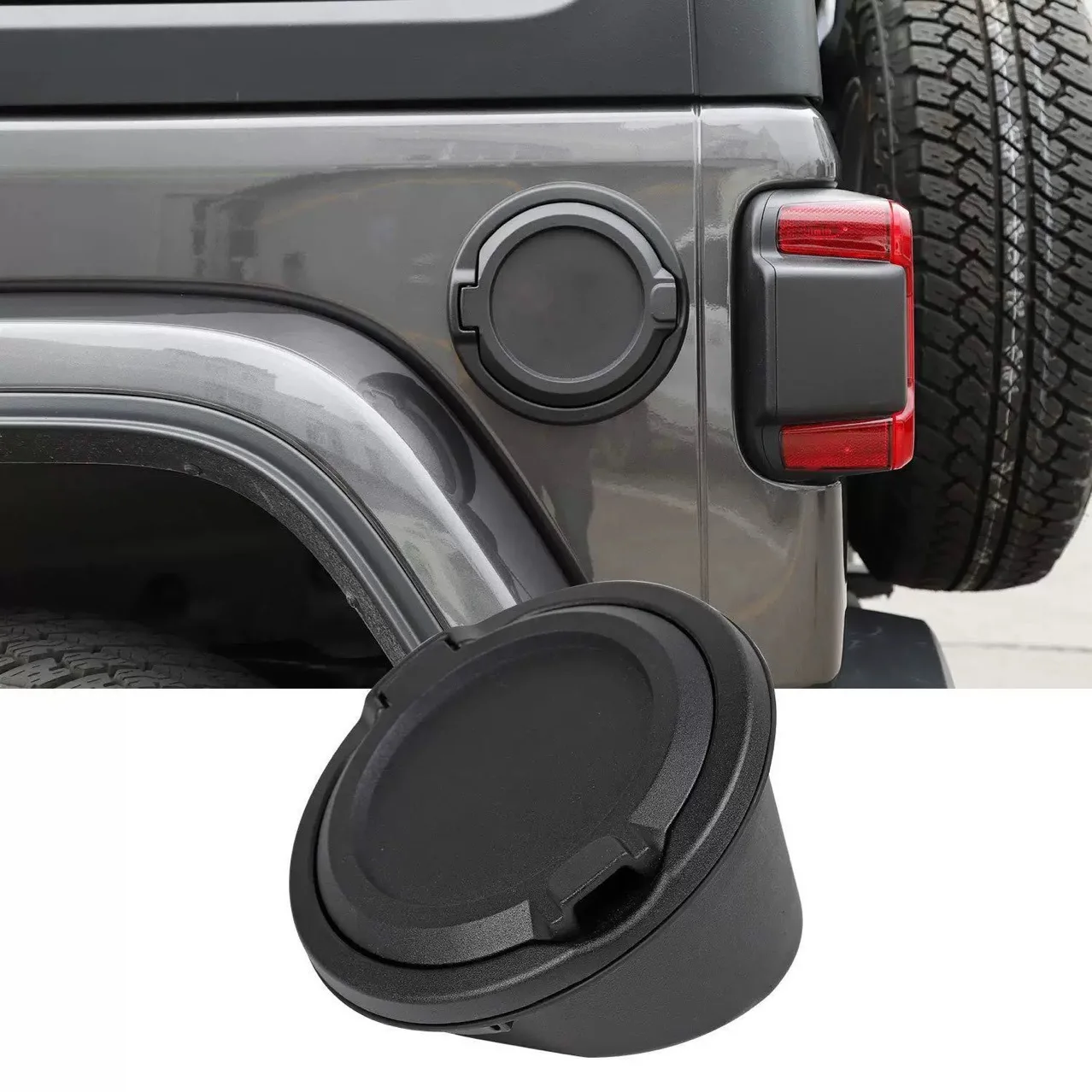 Suitable models 18-25 for Jeep Wrangler JL Wrangler, modified aluminum alloy fuel tank cover, accessories
Suitable models 18-25 for Jeep Wrangler JL Wrangler, modified aluminum alloy fuel tank cover, accessories