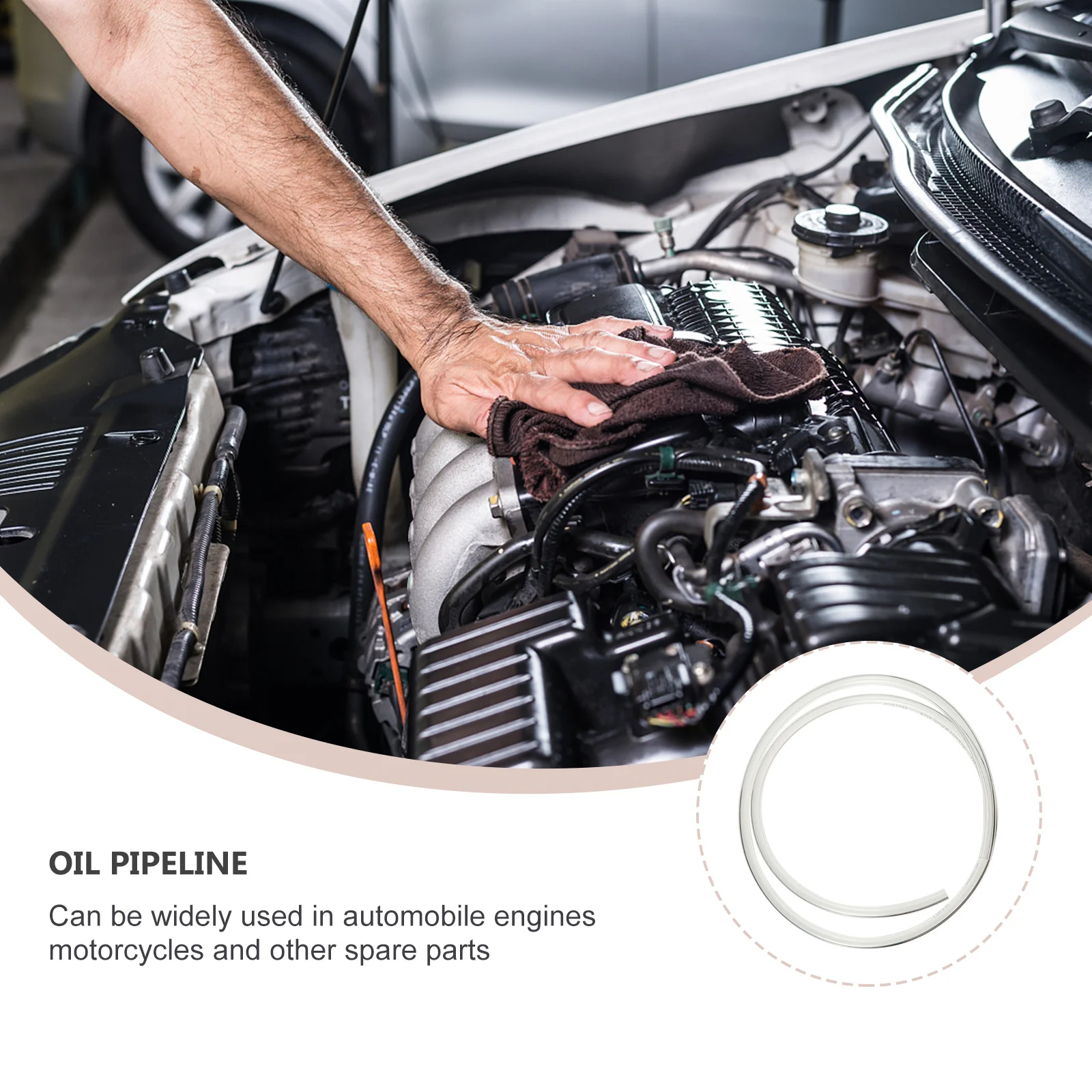 3Pcs Polyurethane Oil Injection Hose Transparent Fuel Line Pipe High Corrosion Resistance Motorcycle Fuel Tubing Car Accessories
3Pcs Polyurethane Oil Injection Hose Transparent Fuel Line Pipe High Corrosion Resistance Motorcycle Fuel Tubing Car Accessories