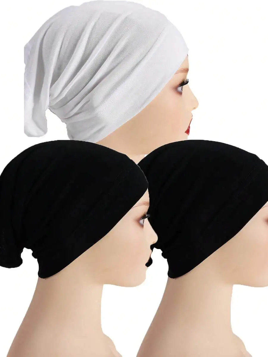 Women Solid Color Tube Hijab Cap Under Scarf Headband For Abaya Daily Wear
Women Solid Color Tube Hijab Cap Under Scarf Headband For Abaya Daily Wear