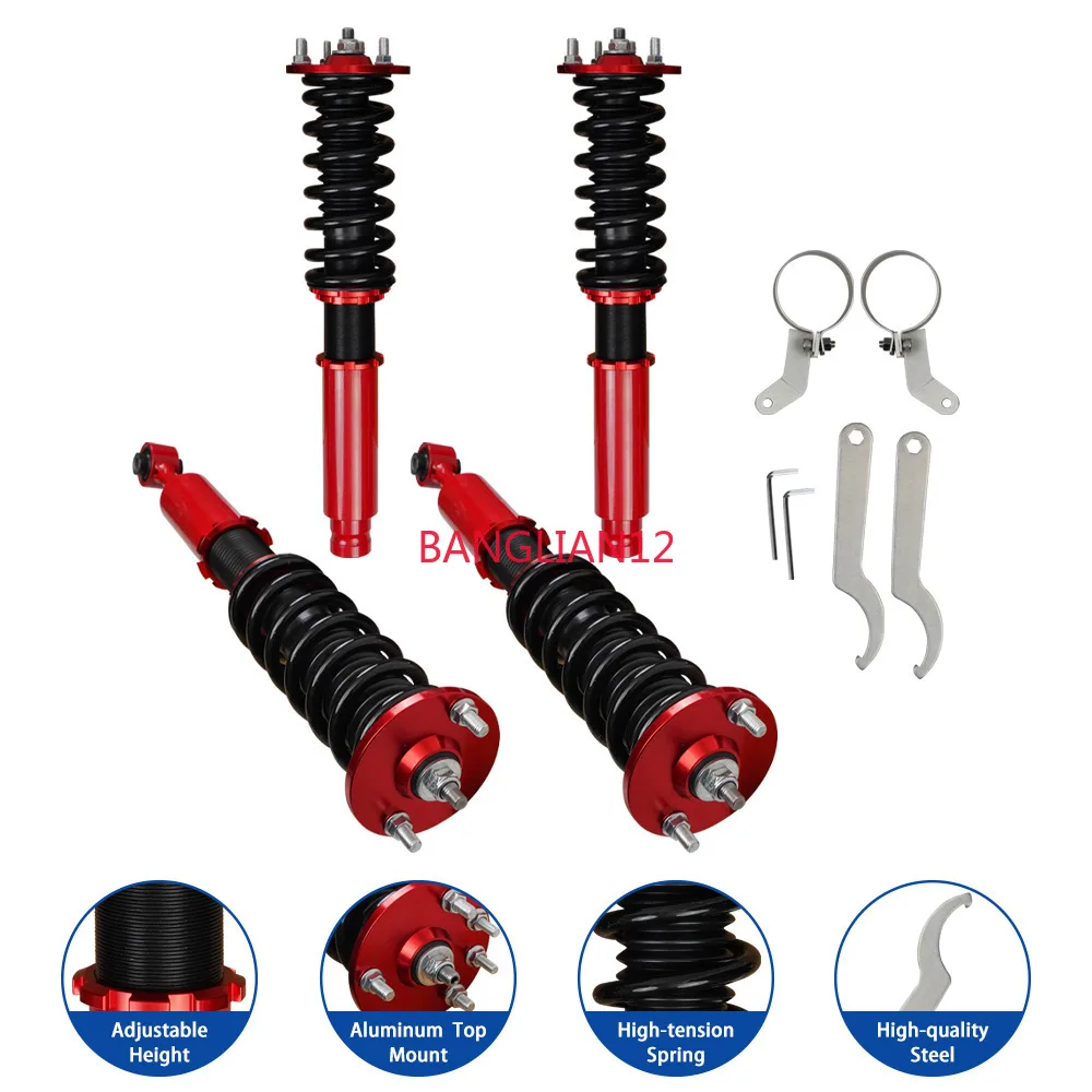 Car Modification, Spring Shock Absorber Suspension Kit, Adjustable Shock Absorber
Car Modification, Spring Shock Absorber Suspension Kit, Adjustable Shock Absorber