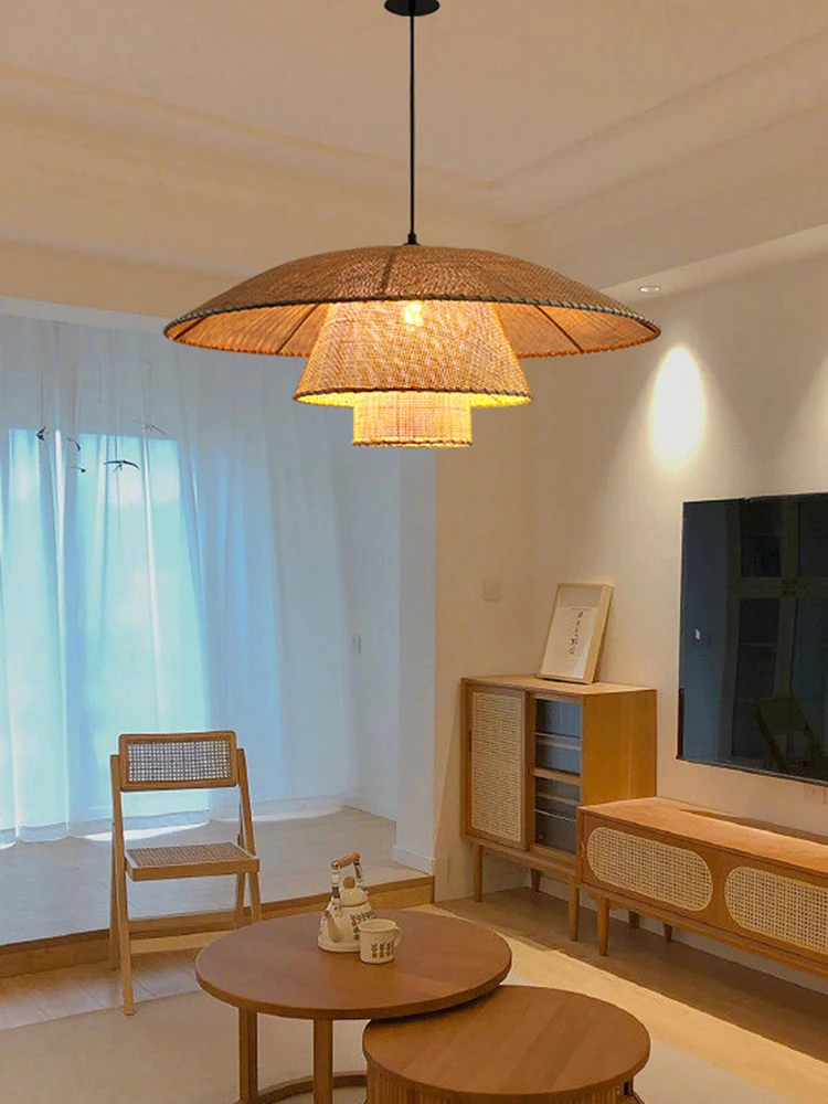 Japanese Tengbian E27 Chandelier Personalized Restaurant Bar Living Room Homestay Decoration LED Tea Room Zen Hotel Tengyi Lamp
Japanese Tengbian E27 Chandelier Personalized Restaurant Bar Living Room Homestay Decoration LED Tea Room Zen Hotel Tengyi Lamp