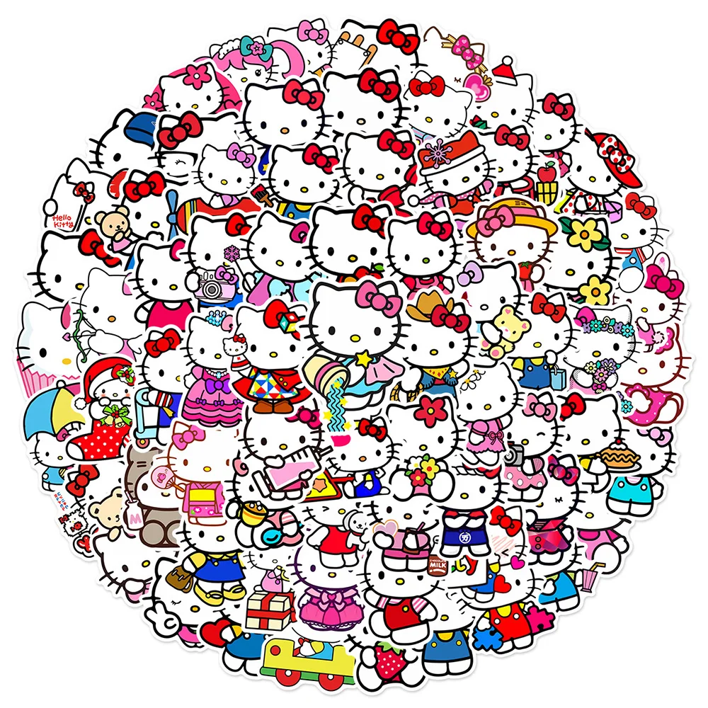 10/30/50/100pcs Funny Sanrio Hello Kitty Stickers Cute Cartoon Graffiti Sticker Phone Water Bottle Scrapbook Decals for Kids Toy
10/30/50/100pcs Funny Sanrio Hello Kitty Stickers Cute Cartoon Graffiti Sticker Phone Water Bottle Scrapbook Decals for Kids Toy
