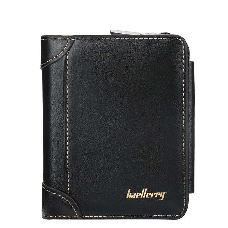 Fashion New Men's Wallet Multiple Colors Leather Business Large Capacity Card Holders Zipper Coin Purse Short Wallets for Men
Fashion New Men's Wallet Multiple Colors Leather Business Large Capacity Card Holders Zipper Coin Purse Short Wallets for Men