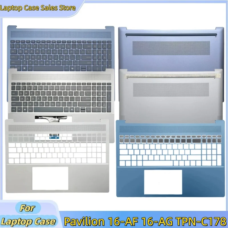 New replace For HP Pavilion 16-AF 16-AG TPN-C178 Upper Case Palmrest Cover backlit keyboard/Bottom base Cover D shell
New replace For HP Pavilion 16-AF 16-AG TPN-C178 Upper Case Palmrest Cover backlit keyboard/Bottom base Cover D shell