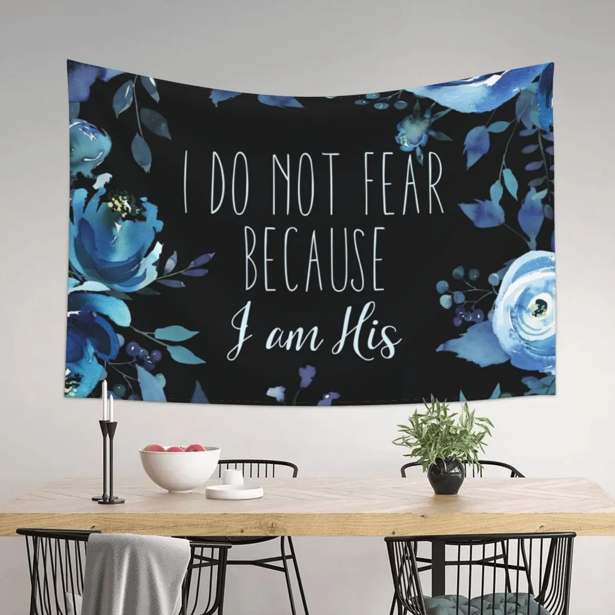 Christian Quote Indigo Floral Tapestry Wallpaper Bedroom Room Decoration Korean Style Aesthetics For Room Tapestry
Christian Quote Indigo Floral Tapestry Wallpaper Bedroom Room Decoration Korean Style Aesthetics For Room Tapestry