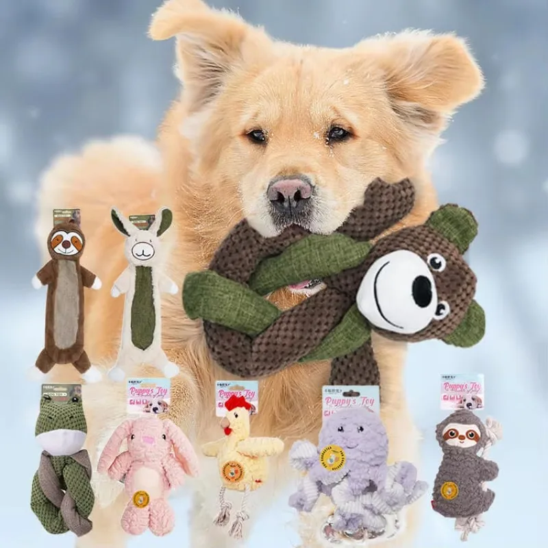 Pet Dog Interactive Toy Medium Large Dogs Squeak Plush Toy Durable Dog Chewing Toys
Pet Dog Interactive Toy Medium Large Dogs Squeak Plush Toy Durable Dog Chewing Toys