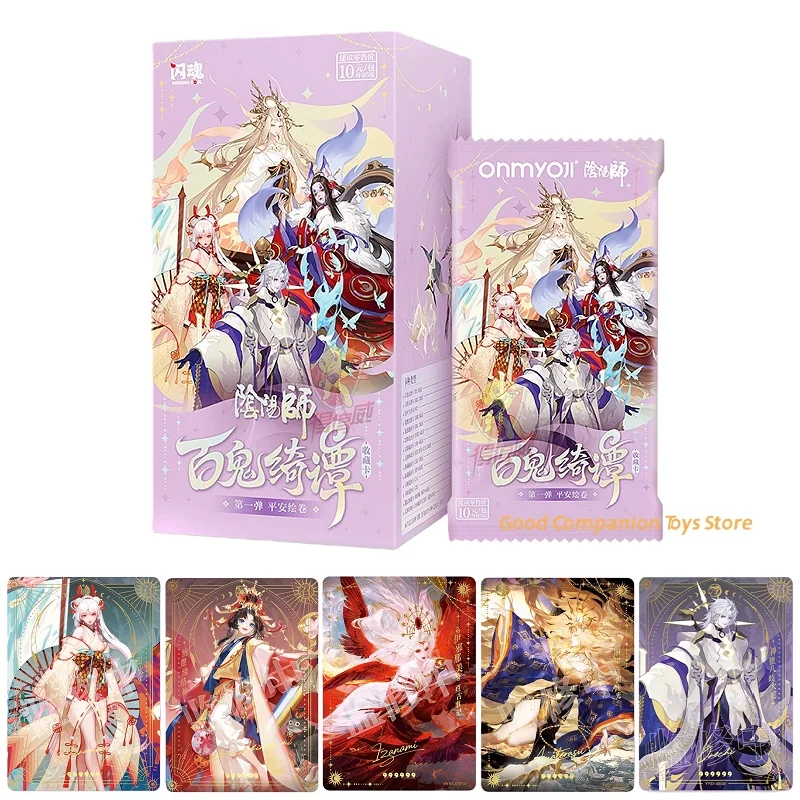 Подлинная карта Onmyoji Hundred Ghosts Tale, коллекционные карты, том 1, картина мира, прокрутка, слепая коробка, периферийные устройства в стиле аниме, подарок, вся коробка
Подлинная карта Onmyoji Hundred Ghosts Tale, коллекционные карты, том 1, картина мира, прокрутка, слепая коробка, периферийные устройства в стиле аниме, подарок, вся коробка