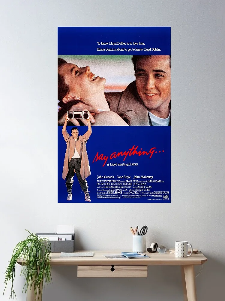 SAY ANYTHING Movie, Art Print Silk Poster Home Wall Decor
SAY ANYTHING Movie, Art Print Silk Poster Home Wall Decor