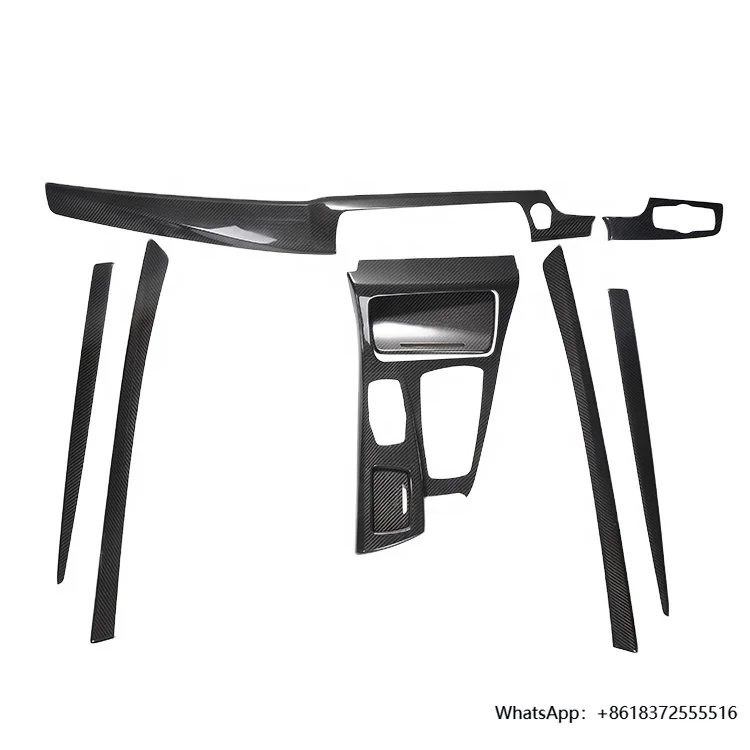 Real Carbon Fiber Car Interior Parts Car Interior Trim Dashboard Trim RHD for F10 5series 2011-2017
Real Carbon Fiber Car Interior Parts Car Interior Trim Dashboard Trim RHD for F10 5series 2011-2017