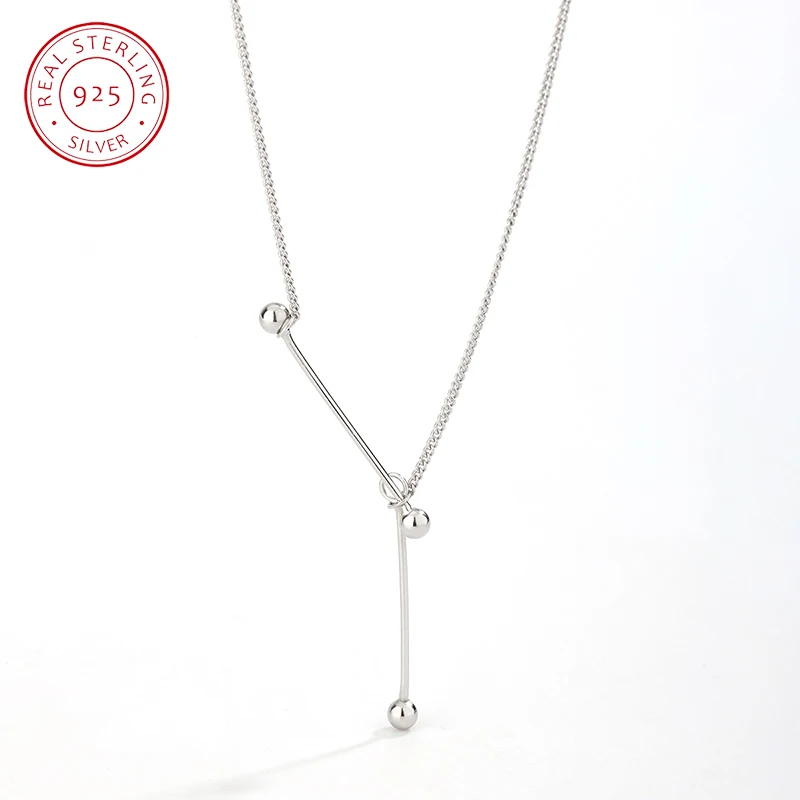 Creative and Personalized Authentic S925 Silver Cross Beads Women's Fashionable and Exquisite Necklace
Creative and Personalized Authentic S925 Silver Cross Beads Women's Fashionable and Exquisite Necklace