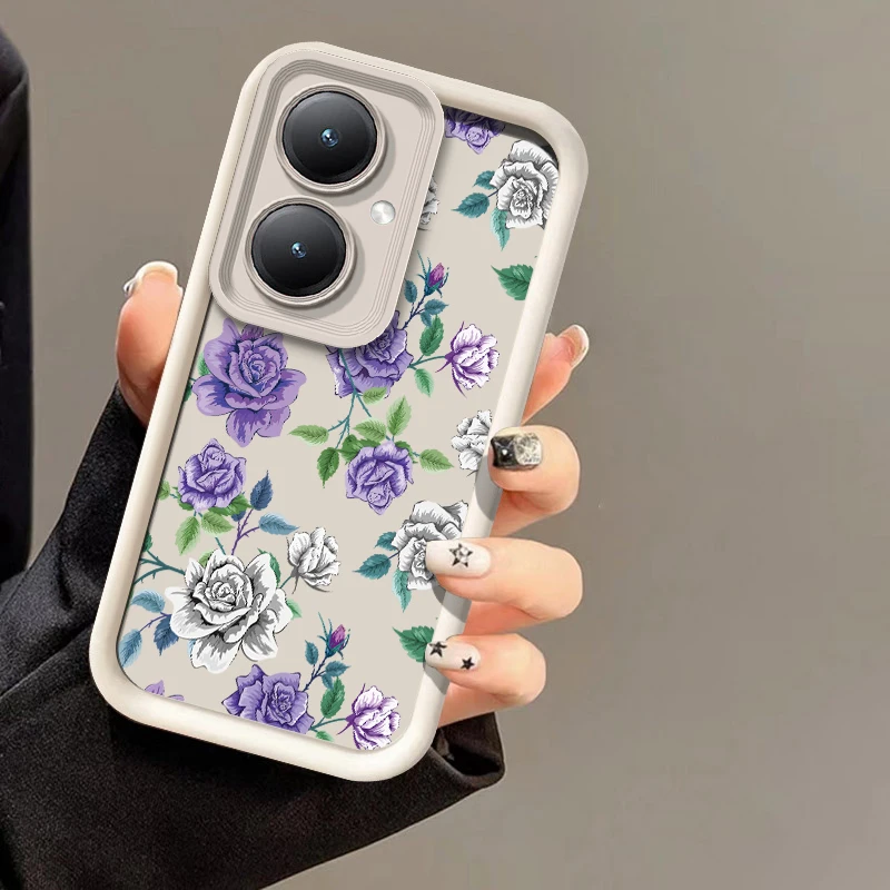 Чехол для телефона с цветочным рисунком для Vivo Y38 Y30 Y29 Y28 Y27 Y22S Y21T Y36 Y35 Y33S Y33T Y31 2021 Y30T, силиконовый противоударный матовый чехол
Чехол для телефона с цветочным рисунком для Vivo Y38 Y30 Y29 Y28 Y27 Y22S Y21T Y36 Y35 Y33S Y33T Y31 2021 Y30T, силиконовый противоударный матовый чехол