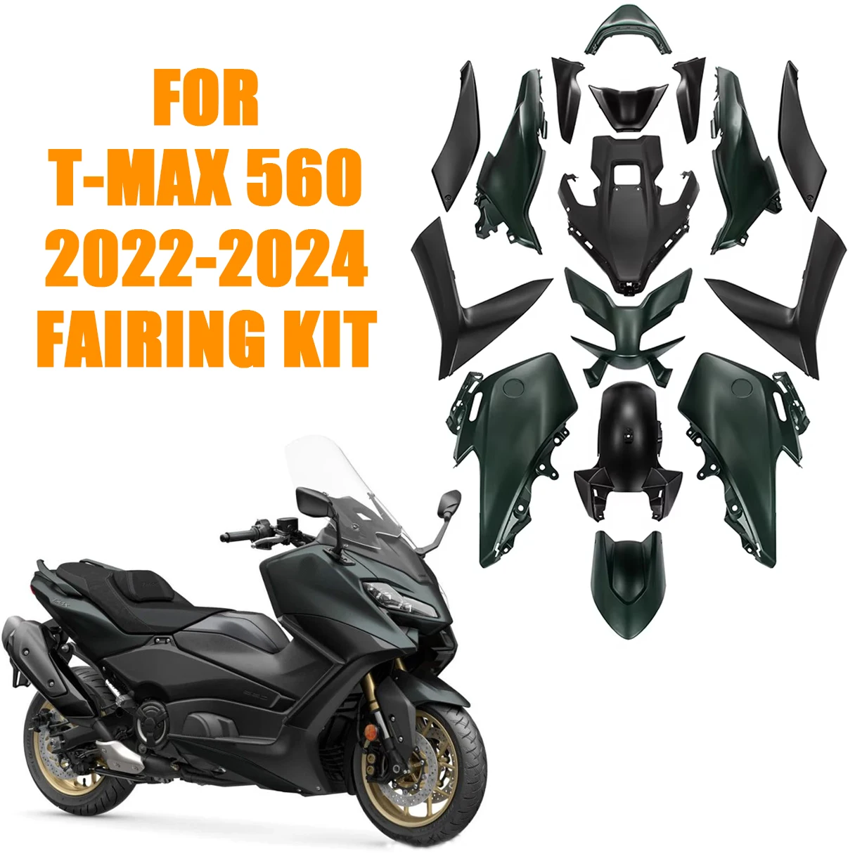 Комплект обтекателей для деталей мотоцикла, подходящий для Yamaha T-MAX 560 2022 2023 2024, защитный корпус механического литого под давлением TMAX
Комплект обтекателей для деталей мотоцикла, подходящий для Yamaha T-MAX 560 2022 2023 2024, защитный корпус механического литого под давлением TMAX