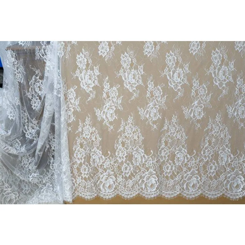 70-150CM wide high-quality eyelash lace export European handmade DIY clothing sewing accessories clothing skirt materials
70-150CM wide high-quality eyelash lace export European handmade DIY clothing sewing accessories clothing skirt materials