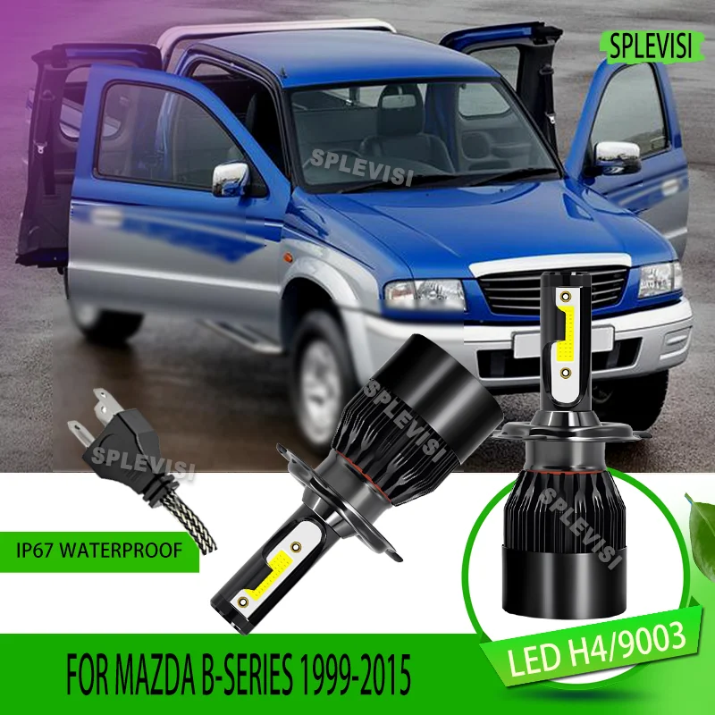 H4 6000K LED Headlight Bulbs High/Low Beam For MAZDA B-SERIES 1999-2004 2005 2006 2007 2008 2009 2010 2011 2012 2013 2014 2015
H4 6000K LED Headlight Bulbs High/Low Beam For MAZDA B-SERIES 1999-2004 2005 2006 2007 2008 2009 2010 2011 2012 2013 2014 2015