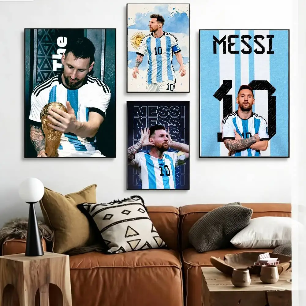 No.10 Football L-Lionel Messi Poster HD Self Adhesive Waterproof Wall Art Ideal for Home Office Dorm Gift
No.10 Football L-Lionel Messi Poster HD Self Adhesive Waterproof Wall Art Ideal for Home Office Dorm Gift