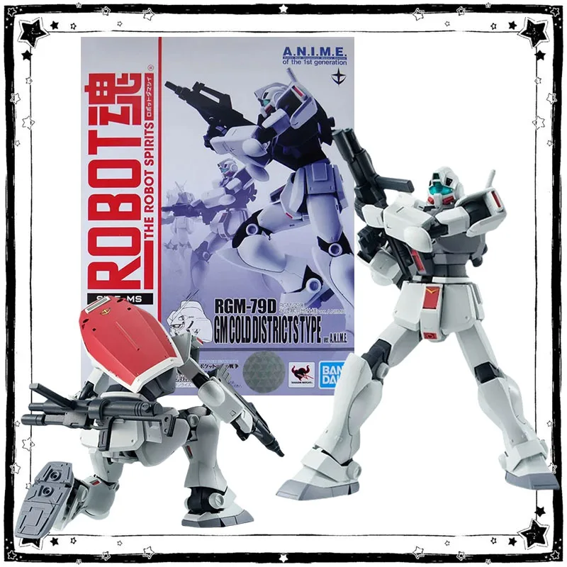In Stock Bandai Gundam Model Kit Robot Spirits RGM-79D GM Cold Districts Type Anime Action Figure Collection Finished Model Toys
In Stock Bandai Gundam Model Kit Robot Spirits RGM-79D GM Cold Districts Type Anime Action Figure Collection Finished Model Toys