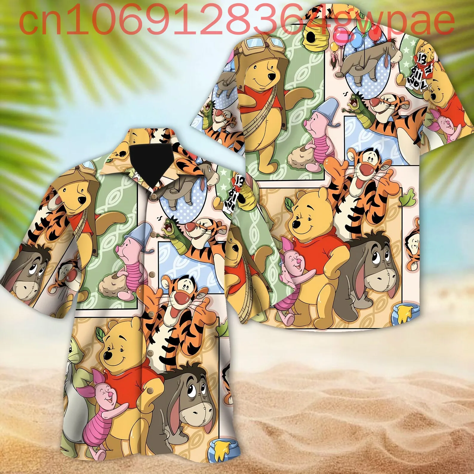Гавайские рубашки Disney Tigger с 3D принтом, мужские и женские детские летние повседневные пляжные рубашки с короткими рукавами, модные рубашки на пуговицах
Гавайские рубашки Disney Tigger с 3D принтом, мужские и женские детские летние повседневные пляжные рубашки с короткими рукавами, модные рубашки на пуговицах