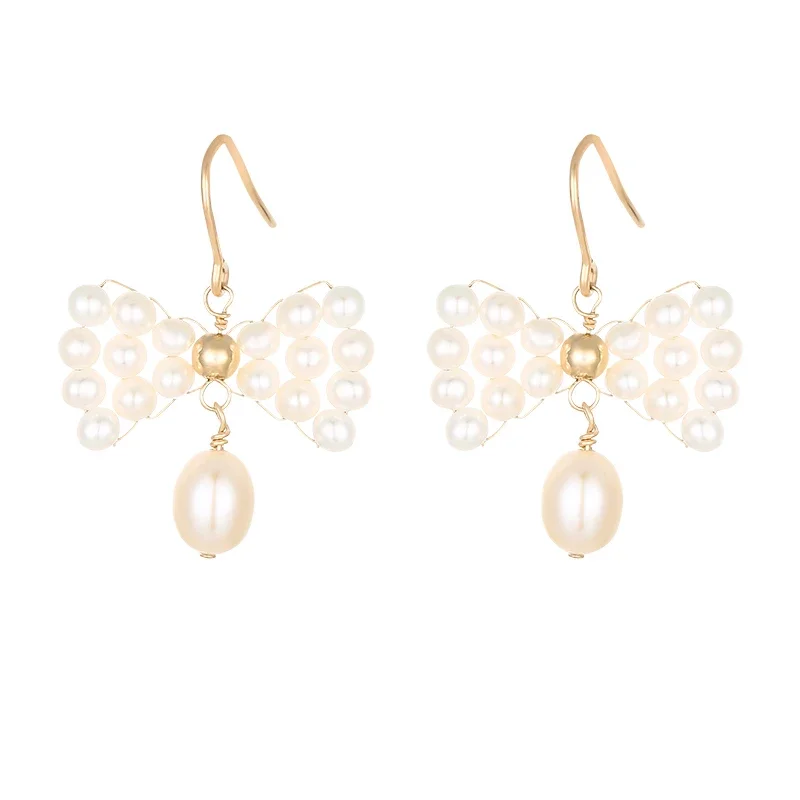 Bow pearl earrings for women's high-end sense 2024 new trendy super fairy stud earrings niche design anti-allergic earrings
Bow pearl earrings for women's high-end sense 2024 new trendy super fairy stud earrings niche design anti-allergic earrings