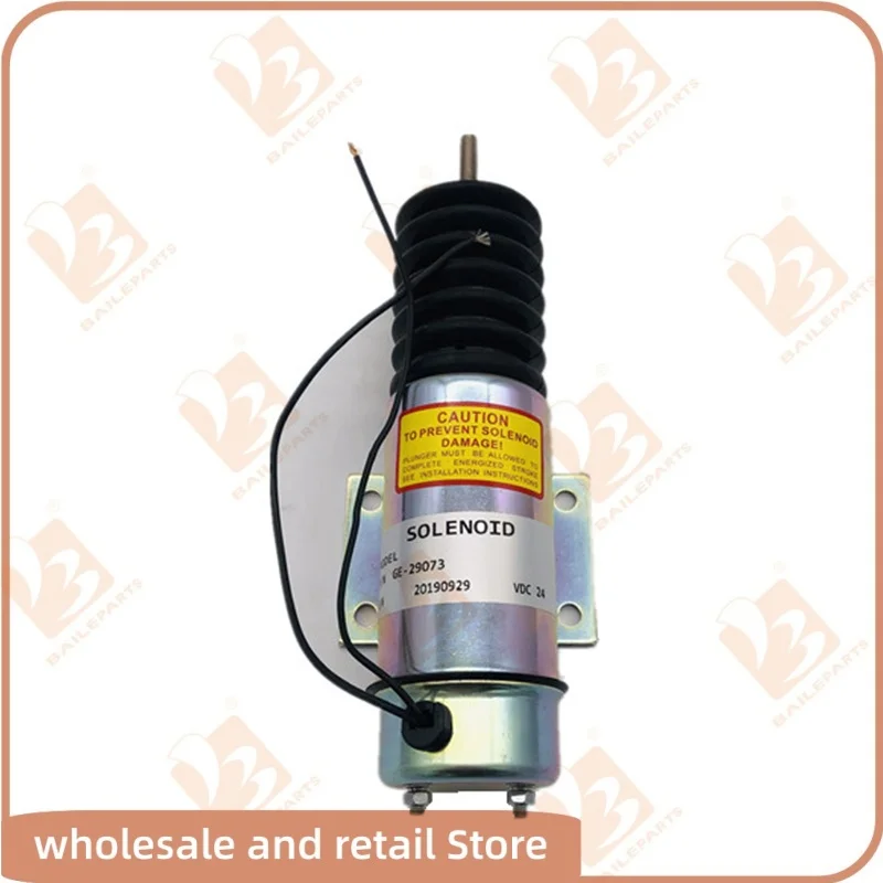 Соленоид отключения топлива экскаватора GE-29073 для электрических деталей Электромагнитный клапан остановки экскаватора
Соленоид отключения топлива экскаватора GE-29073 для электрических деталей Электромагнитный клапан остановки экскаватора