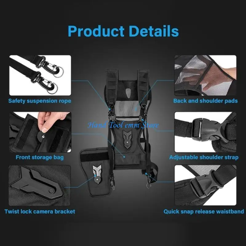 H37F Ergonomic Double Camera Shoulder Strap for Photographers with Weight Distribution and Quick Release Features
H37F Ergonomic Double Camera Shoulder Strap for Photographers with Weight Distribution and Quick Release Features