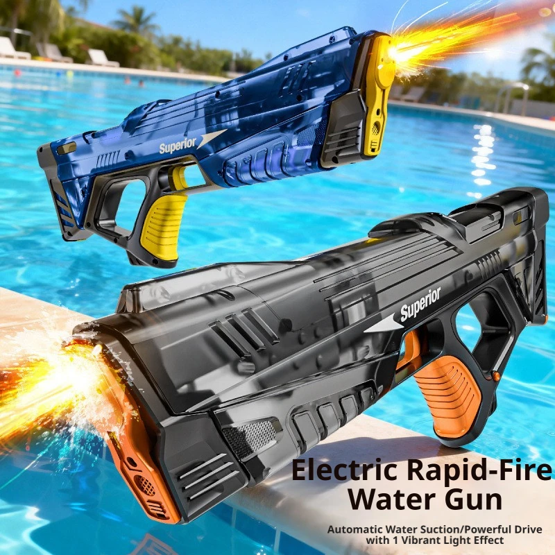Electric Water Guns For Adults Powerful Squirt Automatic Water Suction Water Blasters Summer Outdoor Beach Toy For boys Kid Gift
Electric Water Guns For Adults Powerful Squirt Automatic Water Suction Water Blasters Summer Outdoor Beach Toy For boys Kid Gift