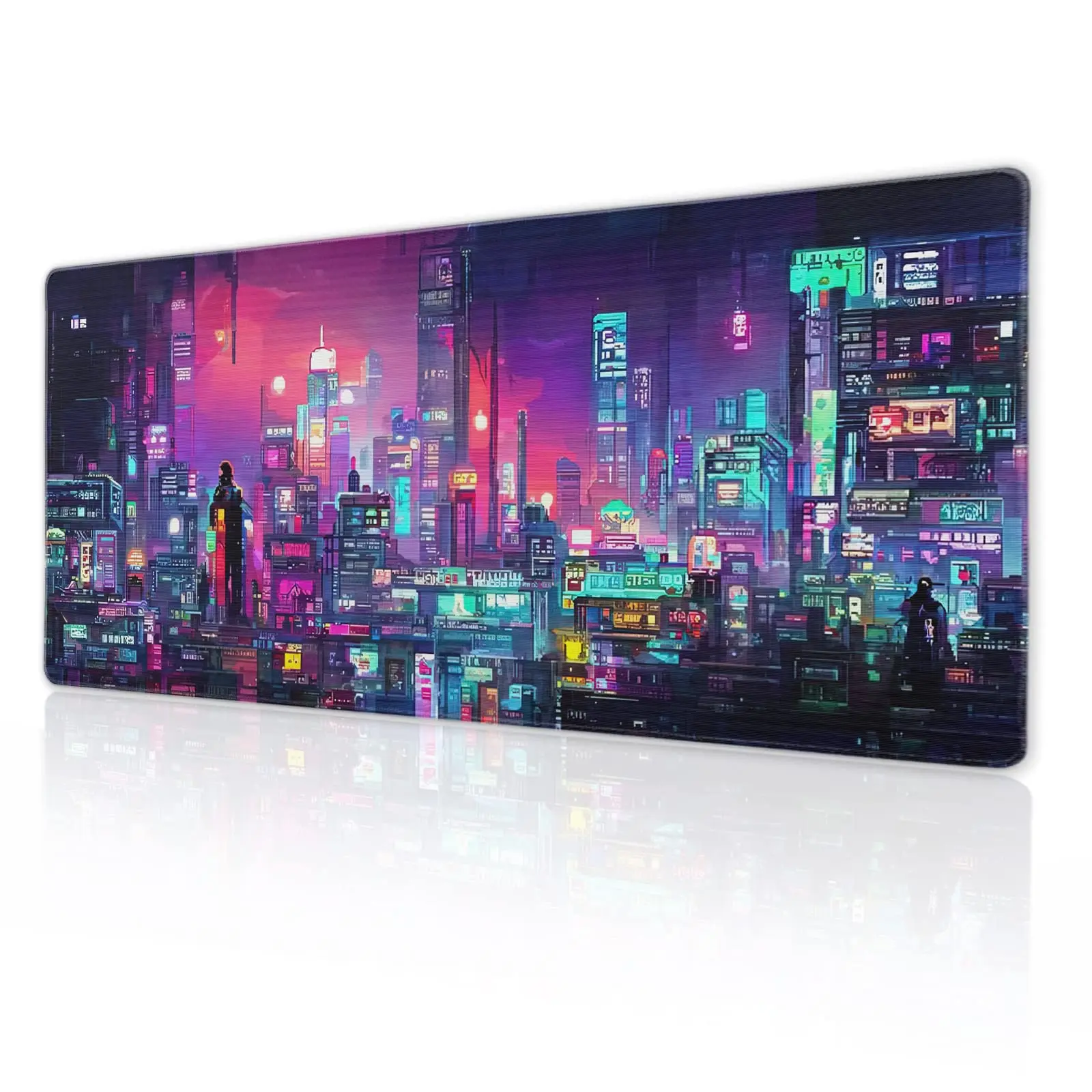 Retro Japanese Anime Gaming Mouse Pad Cool Dark Purple Red Extended Large Desk Mat Mousepad Non-Slip Rubber Base Stitched Edge
Retro Japanese Anime Gaming Mouse Pad Cool Dark Purple Red Extended Large Desk Mat Mousepad Non-Slip Rubber Base Stitched Edge