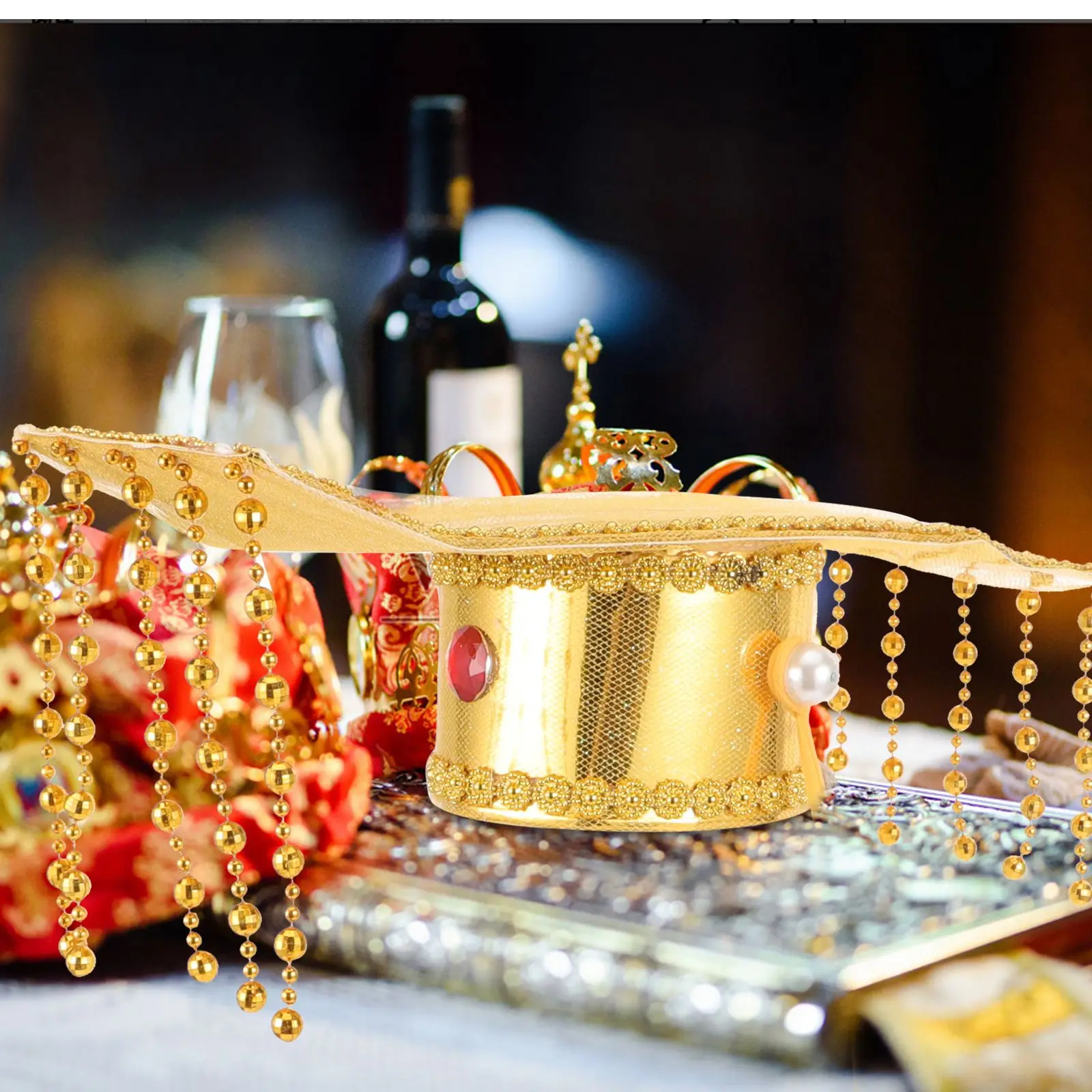 Hats Adult Size Festive Headgear King Crown Bridegroom Cap Role Play Stage Performance Cosplay Accessories Retro
Hats Adult Size Festive Headgear King Crown Bridegroom Cap Role Play Stage Performance Cosplay Accessories Retro
