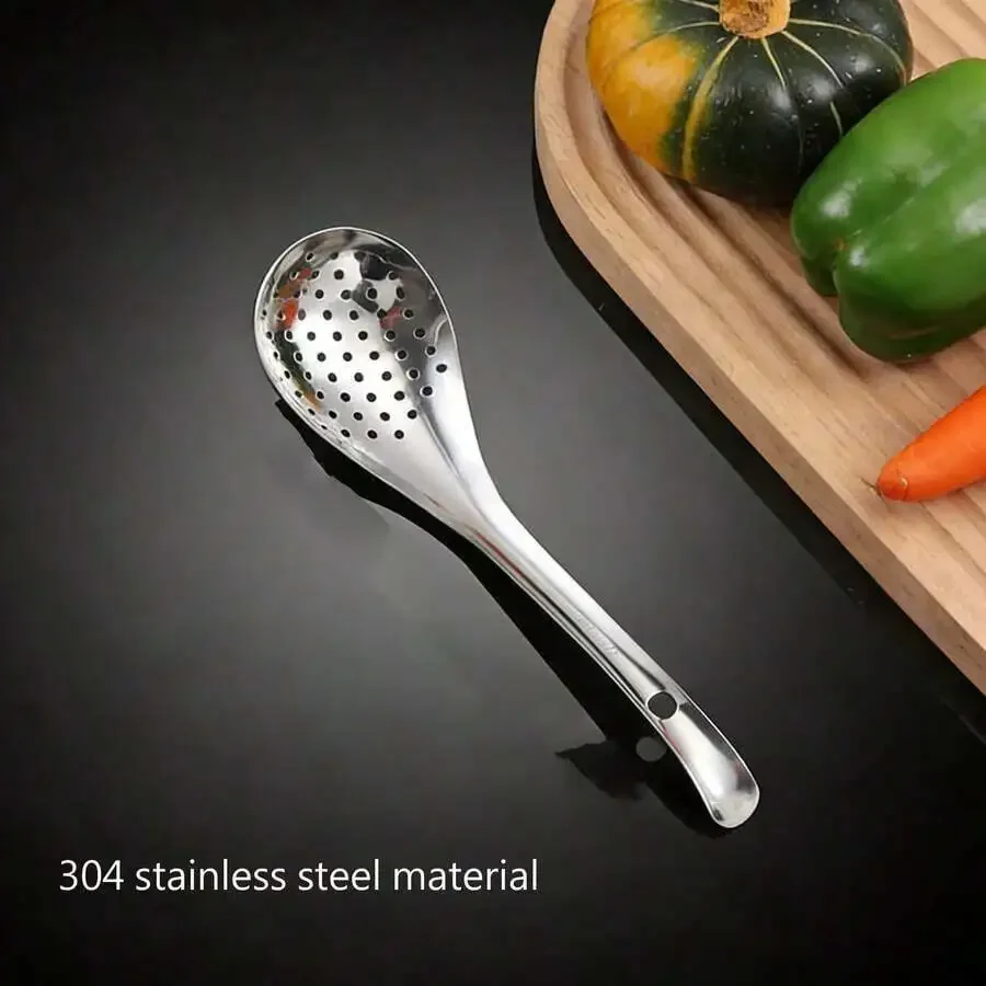 Large Heavy Duty Stainless Steel Perforated Serving Spoon Dishwasher Safe Kitchen Utensil
Large Heavy Duty Stainless Steel Perforated Serving Spoon Dishwasher Safe Kitchen Utensil