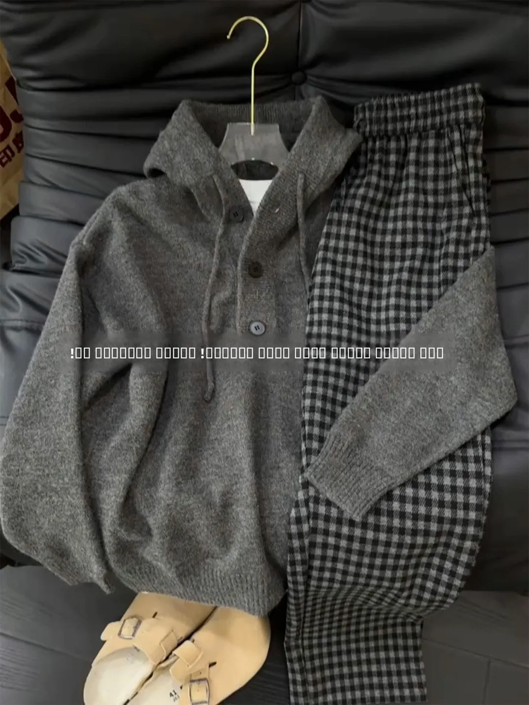 Cleanfit ey Hoodie Knitted Sweater for Men Loose Fit American Retro Sle Autumn Casual Wear Button Detail Daily Outfit
Cleanfit ey Hoodie Knitted Sweater for Men Loose Fit American Retro Sle Autumn Casual Wear Button Detail Daily Outfit