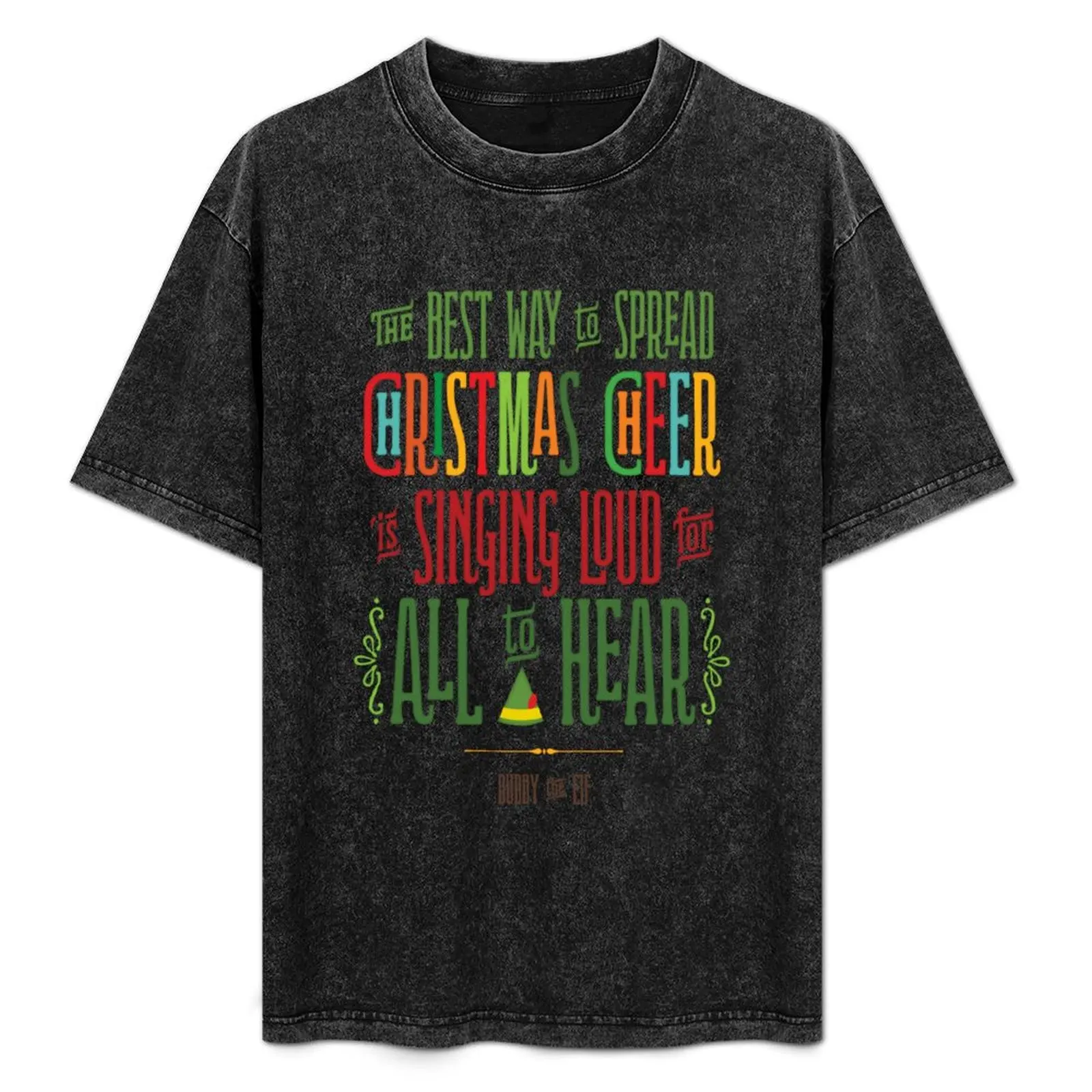 Buddy the Elf - Christmas Cheer T-Shirt Basic Plain Short Sleeve Crew Neck Tee
Buddy the Elf - Christmas Cheer T-Shirt Basic Plain Short Sleeve Crew Neck Tee