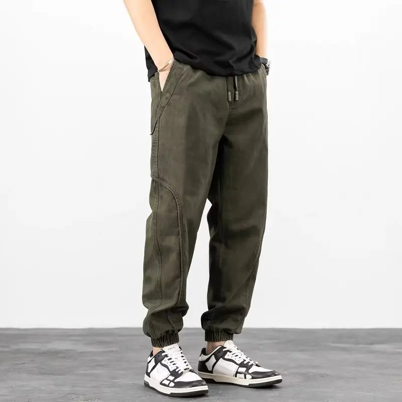 Мужские летне-осенние рабочие брюки свободного кроя большого размера, устойчивые к ожогам и сварочным работам, с карманами, для активного отдыха и работы
Мужские летне-осенние рабочие брюки свободного кроя большого размера, устойчивые к ожогам и сварочным работам, с карманами, для активного отдыха и работы