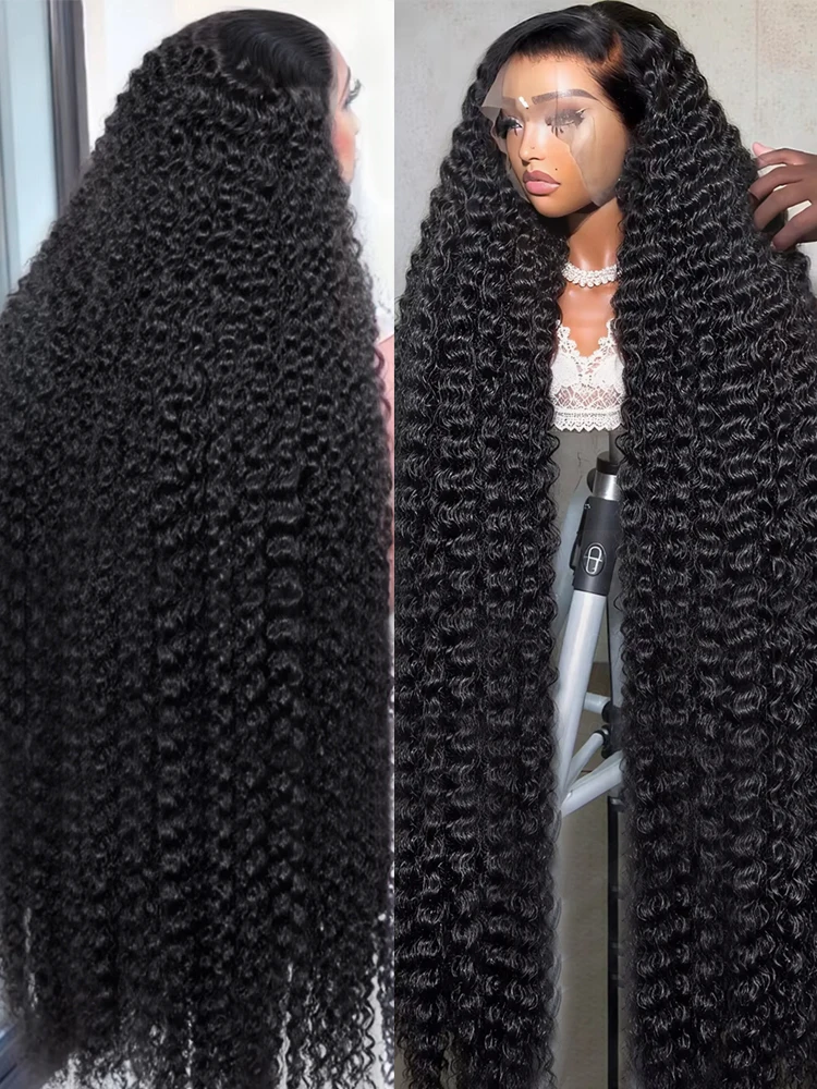 300% High Density Loose Deep Wave Frontal Wigs Curly 13x4 13x6 HD Lace Wigs 40inch Pre Cut Wear and Go Glueless Wigs For Women
300% High Density Loose Deep Wave Frontal Wigs Curly 13x4 13x6 HD Lace Wigs 40inch Pre Cut Wear and Go Glueless Wigs For Women