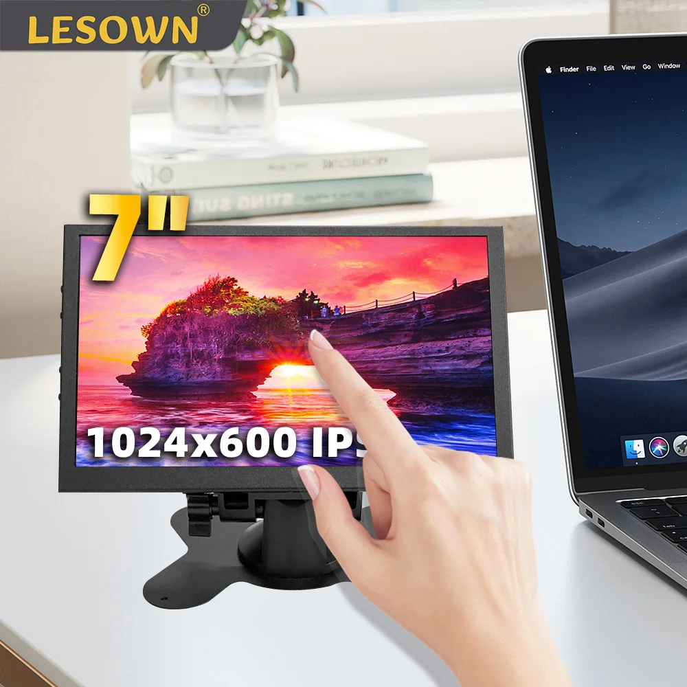 LESOWN 7-дюймовый компактный вспомогательный дисплей 1024 × 600 IPS Вторичный монитор Сенсорный экран Дополнительный расширенный экран ноутбука для ПК
LESOWN 7-дюймовый компактный вспомогательный дисплей 1024 × 600 IPS Вторичный монитор Сенсорный экран Дополнительный расширенный экран ноутбука для ПК