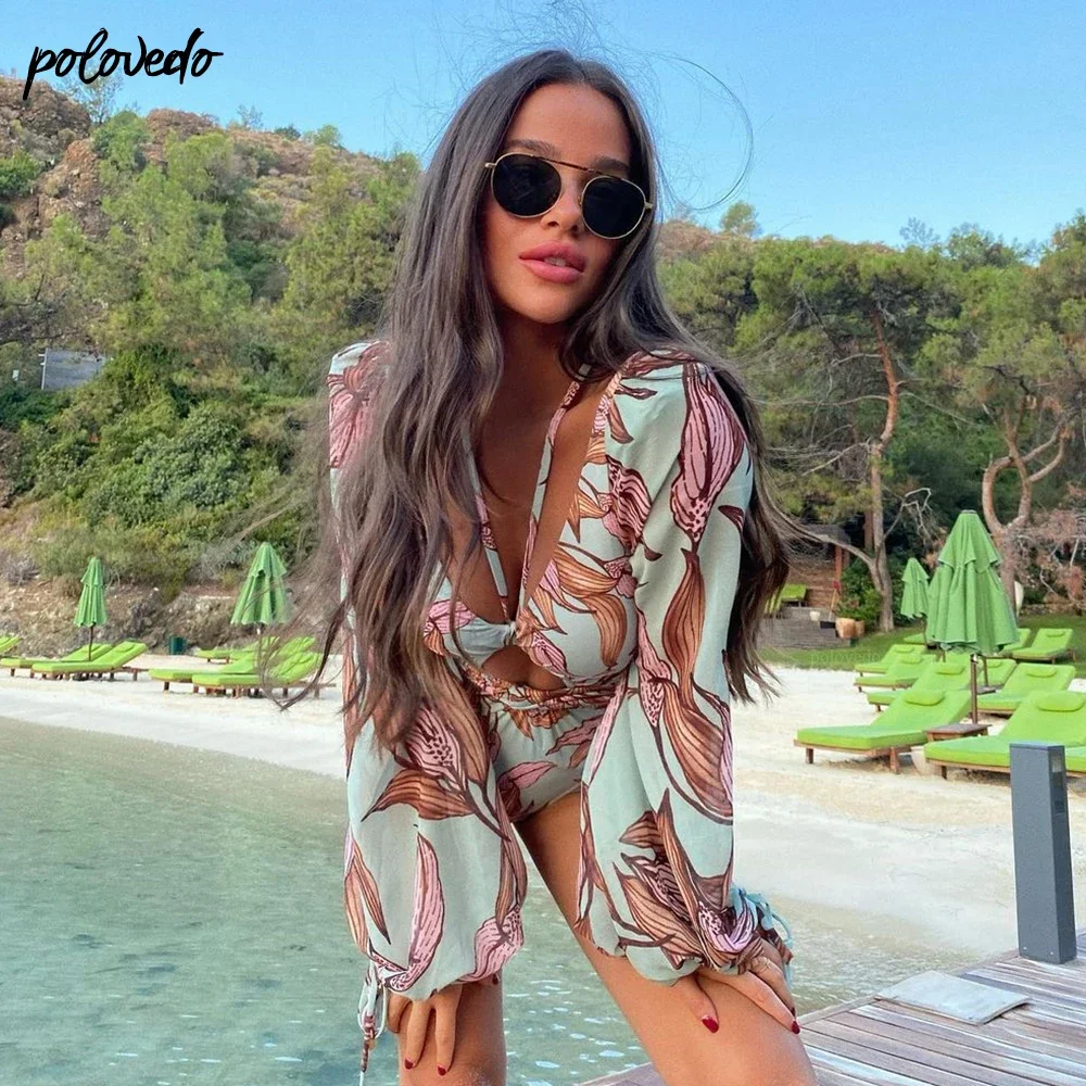One Piece Swimsuit 2021 Long Sleeve Swimwear Women Bandage Print Monokini Sexy Black Bathing Suit String Backless Beachwear
One Piece Swimsuit 2021 Long Sleeve Swimwear Women Bandage Print Monokini Sexy Black Bathing Suit String Backless Beachwear