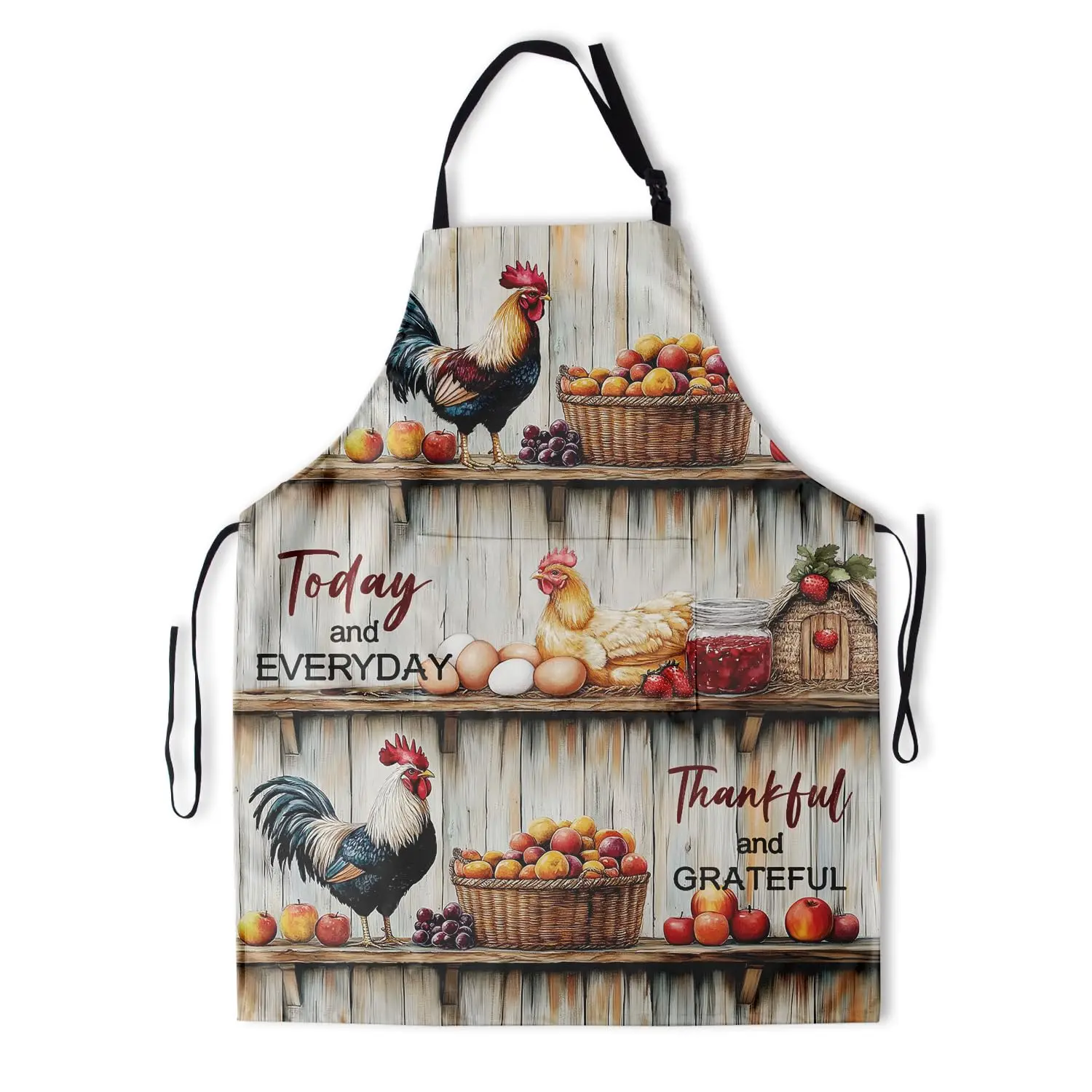 Farmhouse Rooster Apron Waterproof Vintage Farm Chicken Country Hen Apron Adjustable
Farmhouse Rooster Apron Waterproof Vintage Farm Chicken Country Hen Apron Adjustable