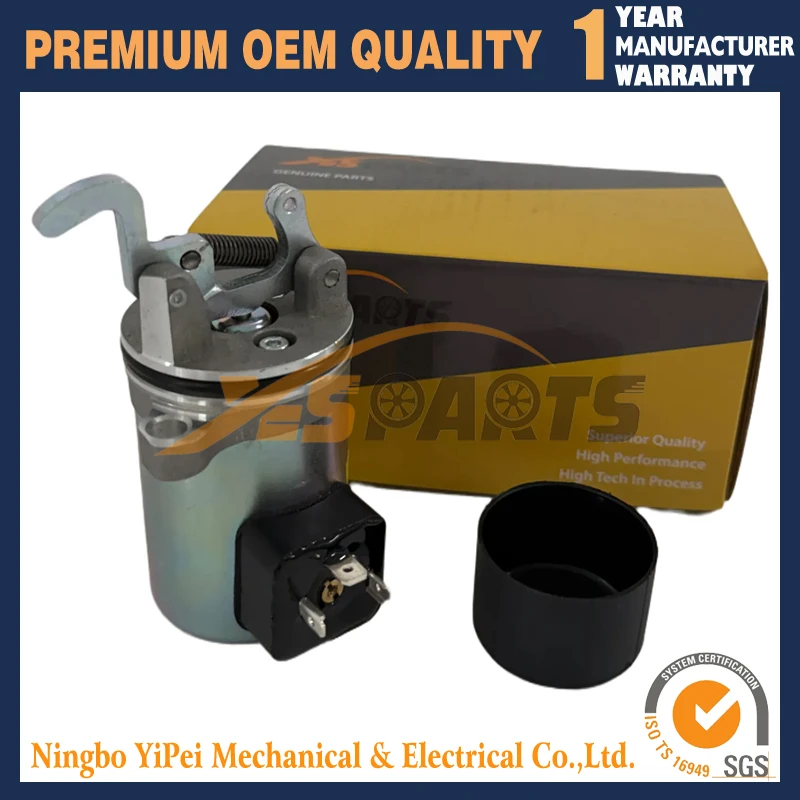 Fuel Shutoff Solenoid 04271996 04271996KZ for Deutz 1011 for Case Backhoe 360 For Bobcat Skid Steer Loader 863 864 873 874 S250
Fuel Shutoff Solenoid 04271996 04271996KZ for Deutz 1011 for Case Backhoe 360 For Bobcat Skid Steer Loader 863 864 873 874 S250