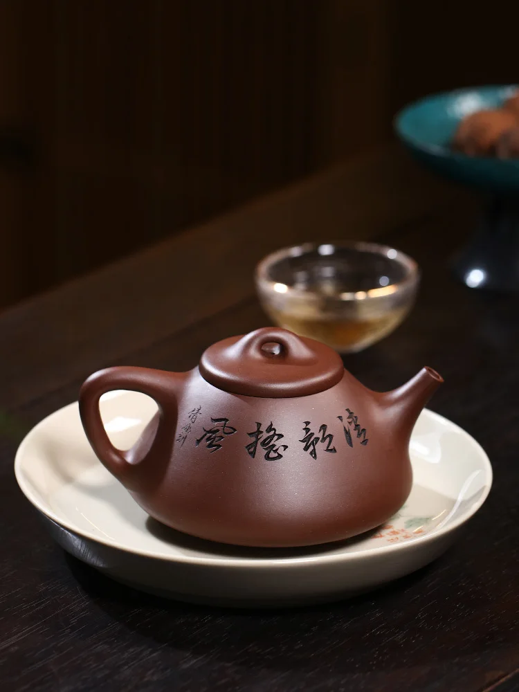 Yi Purple Clay, Hand Carved Bamboo Clay Tea Set, Original Ore, Old Household Pot, Stone Ladle
Yi Purple Clay, Hand Carved Bamboo Clay Tea Set, Original Ore, Old Household Pot, Stone Ladle