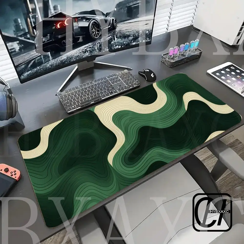 Green and Beige Abstract Mouse Pad Large Natural Rubber,Anti-Slip HYBXAXC Desk Mat,Perfect Gift for Teens Large 90x40cm Mousepad
Green and Beige Abstract Mouse Pad Large Natural Rubber,Anti-Slip HYBXAXC Desk Mat,Perfect Gift for Teens Large 90x40cm Mousepad