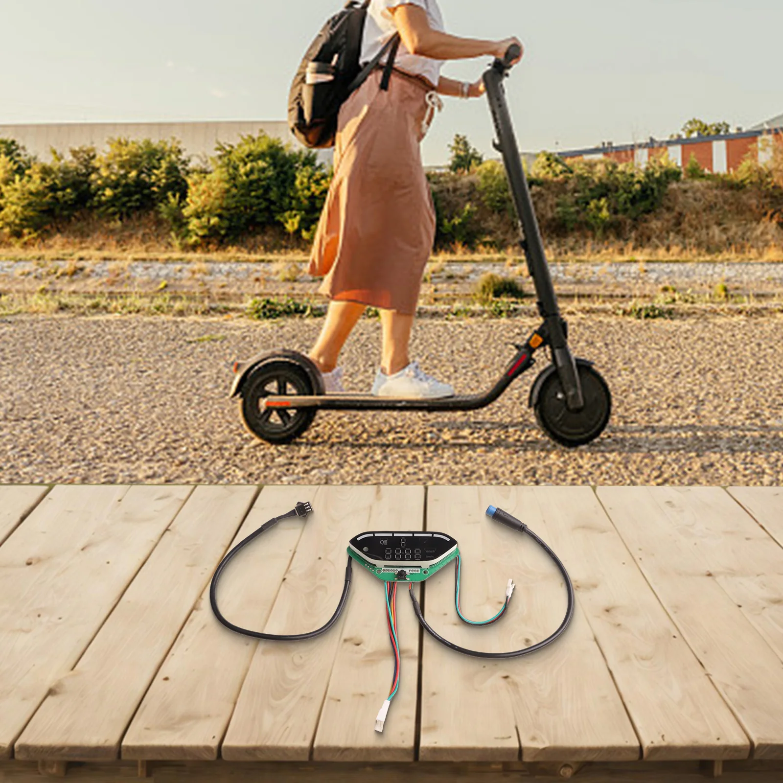 Replacement Instrument E9T Electric Scooter User-friendly Simple Structure Compact Design Damaged Instrument Replacement
Replacement Instrument E9T Electric Scooter User-friendly Simple Structure Compact Design Damaged Instrument Replacement