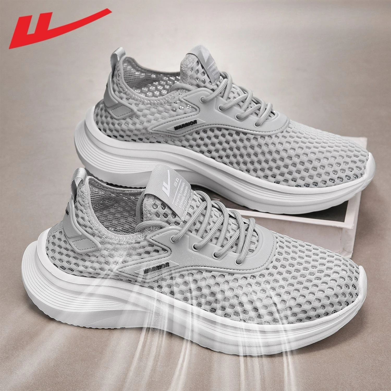 xiaomi youpin/летние новые ультралегкие и дышащие сетчатые туфли, мужские кроссовки с полой сеткой 
xiaomi youpin/летние новые ультралегкие и дышащие сетчатые туфли, мужские кроссовки с полой сеткой