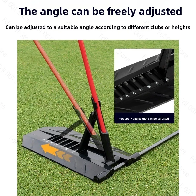 Golf Swing Plane Trainer with Angle Adjustment Stick for Posture Correction & Direction Guide
Golf Swing Plane Trainer with Angle Adjustment Stick for Posture Correction & Direction Guide