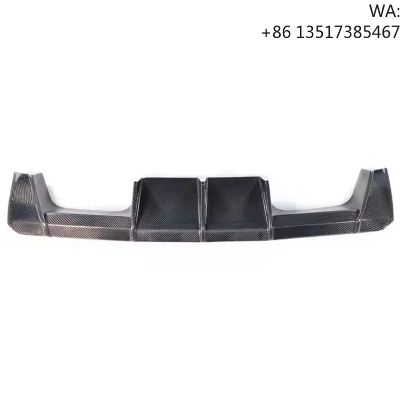 European Style Dry Carbon Fiber Rear Bumper Lip Diffuser Suitable for BMW M3/M4 G80/G82 Upgrade and Modification
European Style Dry Carbon Fiber Rear Bumper Lip Diffuser Suitable for BMW M3/M4 G80/G82 Upgrade and Modification